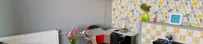 interior of room used for social support service