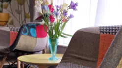 Close up of chairs used in a room for social and crisis support